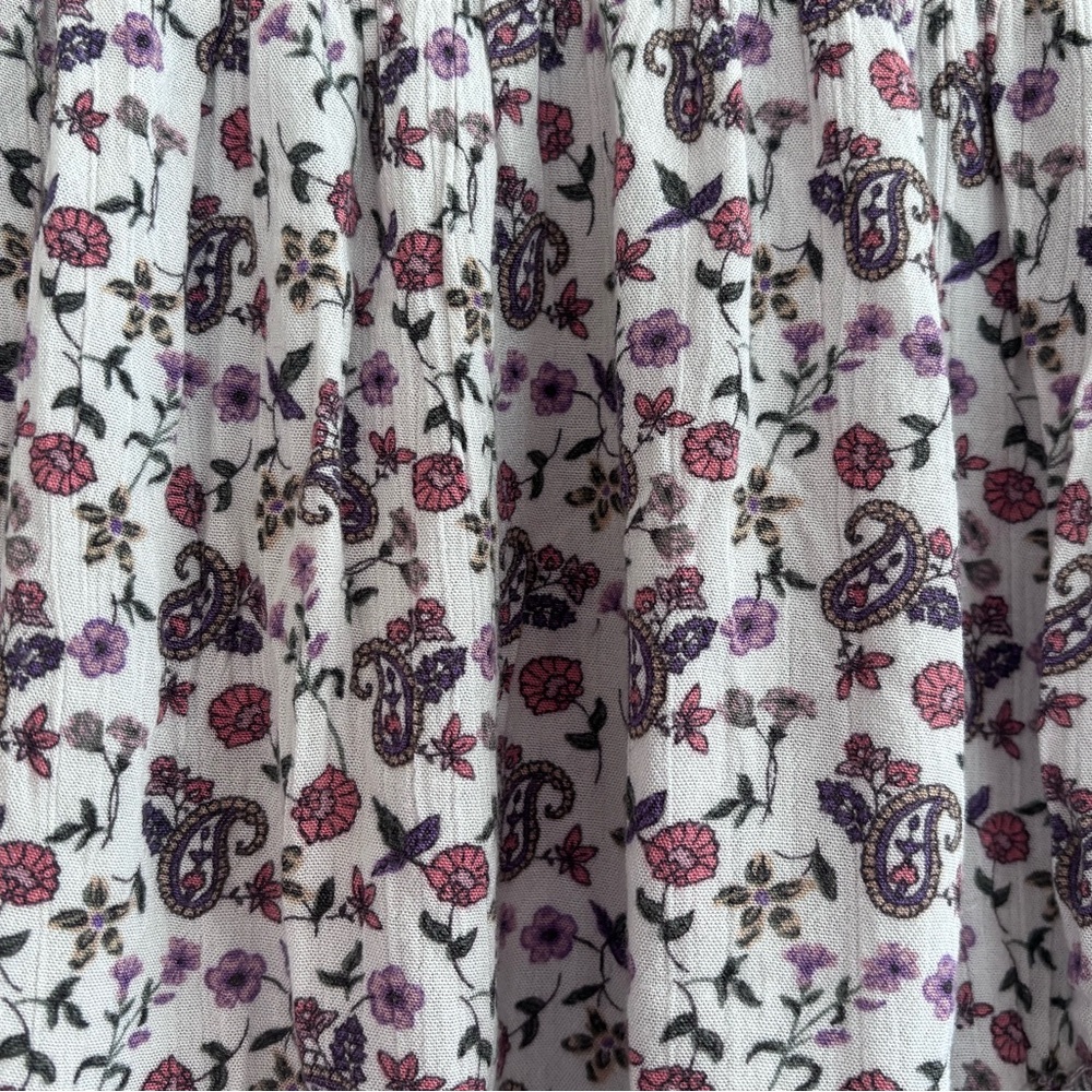 Floral Ruffle Mini Skirt - Picture 5 of 5